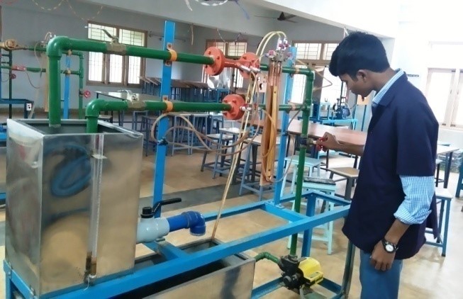 Fluid Mechanics & Hydraulic Machines Lab